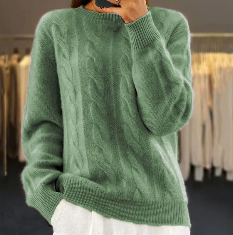 Warm - knitted sweater