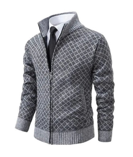 Jacquard cardigan