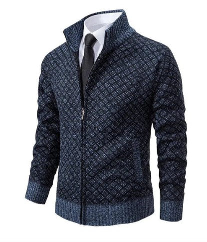 Jacquard cardigan