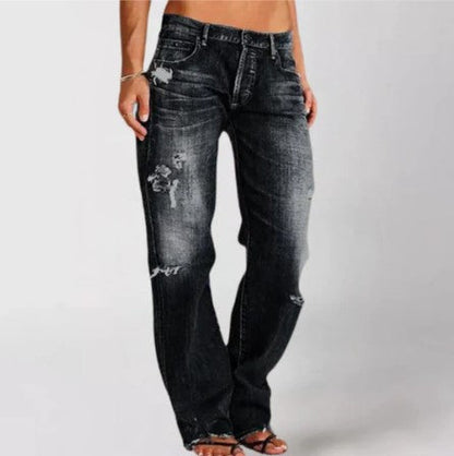 Brooklyn loose denim jeans for women