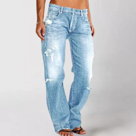 Brooklyn loose denim jeans for women