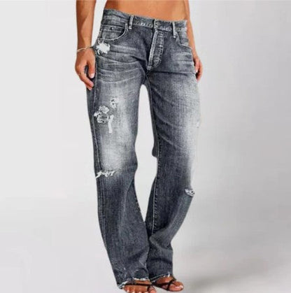 Brooklyn loose denim jeans for women