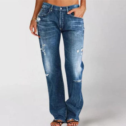 Brooklyn loose denim jeans for women