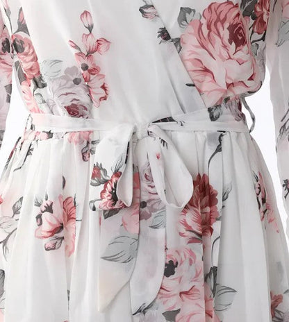 Amelia – dress with floral print