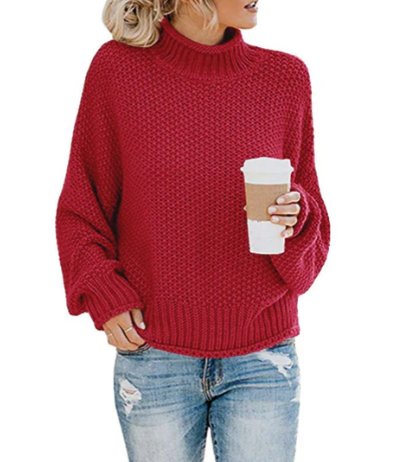 Mia – turtleneck sweater for women