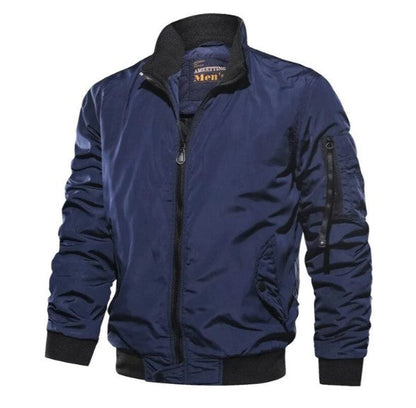 Seko - men's transitional jacket with a pocket on the sleeve