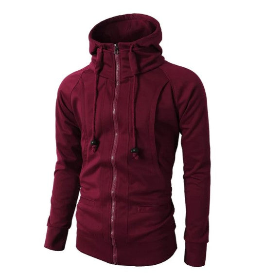 Lewa - men's hoodie with zip