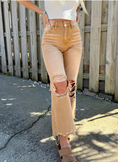 Xyrisa ripped jeans