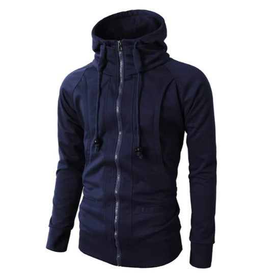 Lewa - men's hoodie with zip