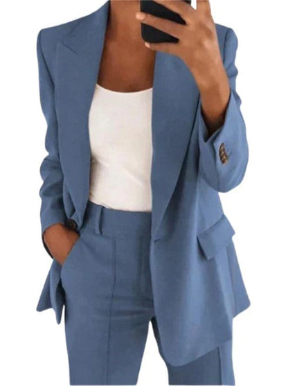 Harper – blazer set with jacket and trousers