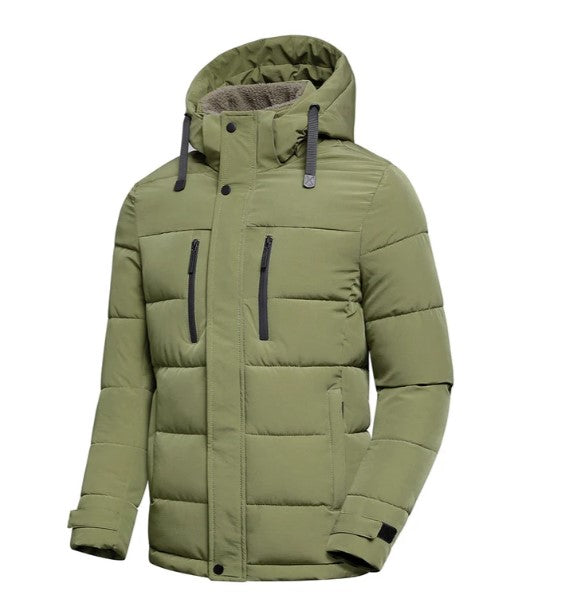 Justin - men's winter jacket with removable hood