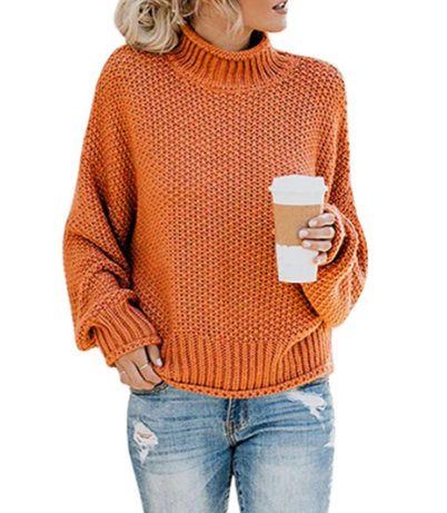 Mia – turtleneck sweater for women