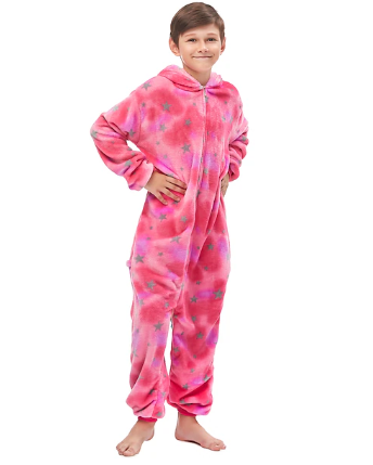 Sophia – children's unicorn galaxy onesie for girls