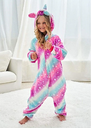 Sophia – children's unicorn galaxy onesie for girls