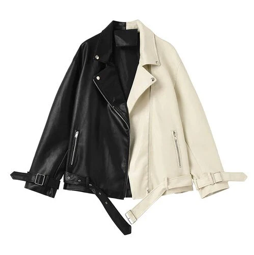 Maisie - unique two-tone women's jacket with a modern design