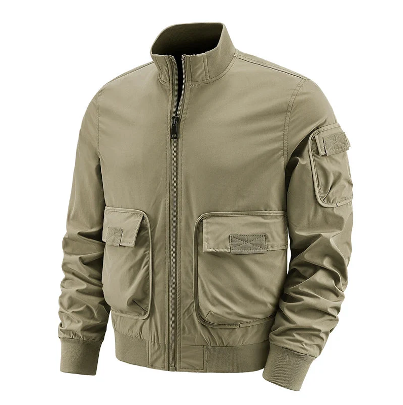 Freestyle compass - trendy cargo bomber jacket for men with urban flair