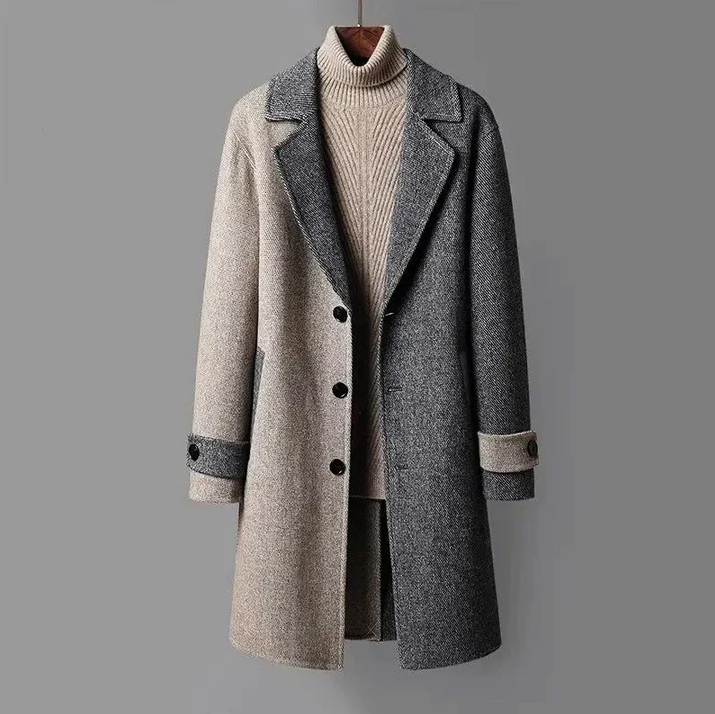 Adrien-rêmy prestige coat made of virgin wool