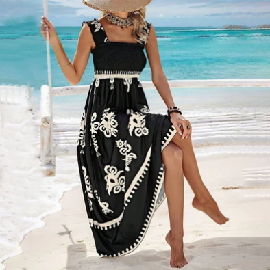 Elizabeth - beach magic maxi dress