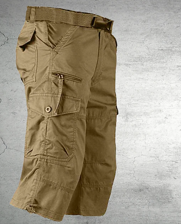 Daniel - stretch shorts with cargo pockets and legs