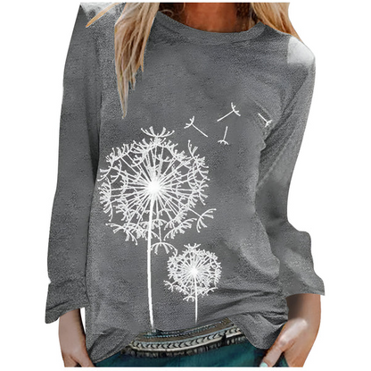 Roswitha |stylish tunic blouse with long sleeves