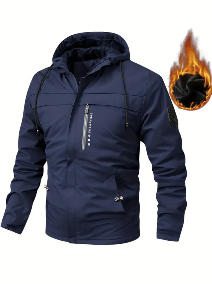 Luis - men's casual winter jacket for outdoor activities