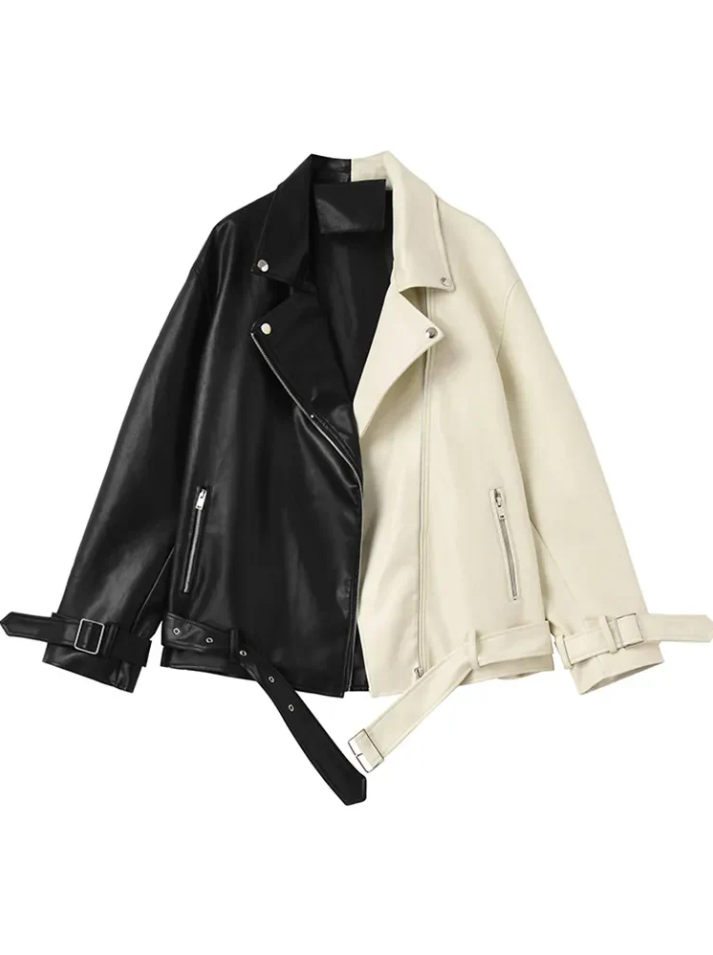 Maisie - unique two-tone women's jacket with a modern design