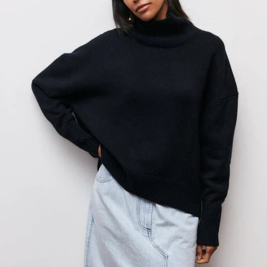 Katrielle | women's turtleneck sweater | winter