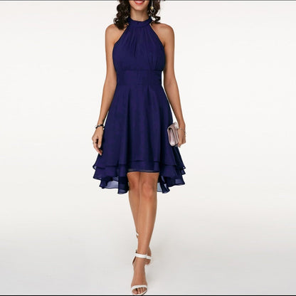 Stylish dress with charming ruffles - Ashley