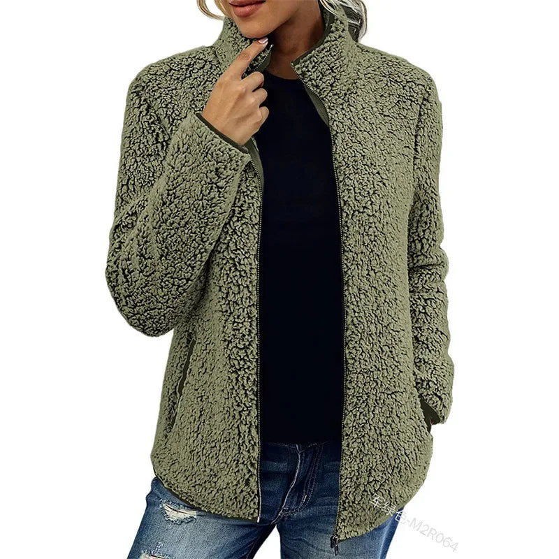 Olivia | fleece jacket for women