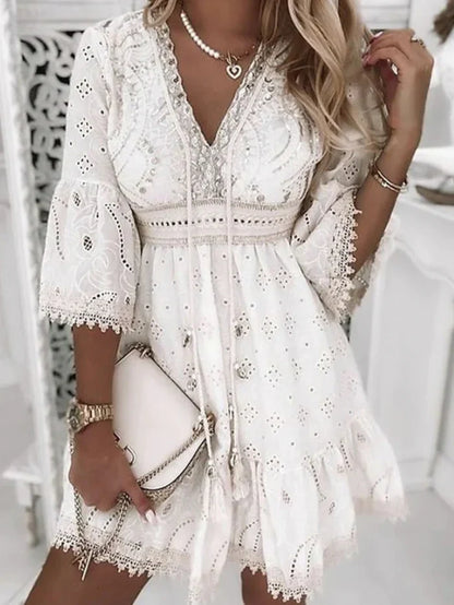 Skylar - bohemian dress ibiza