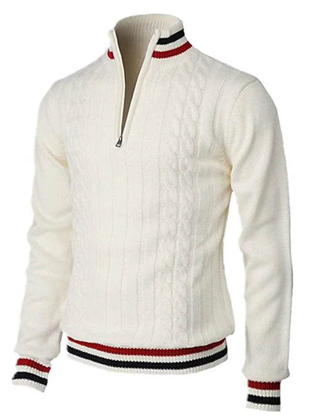 Tyler - stylish zipper sweater for men (italian design)