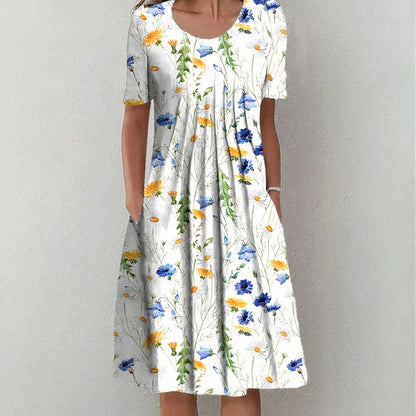 Penelope - elegant cotton dress