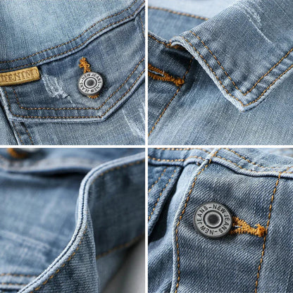 Dave wellington washed denim jacket