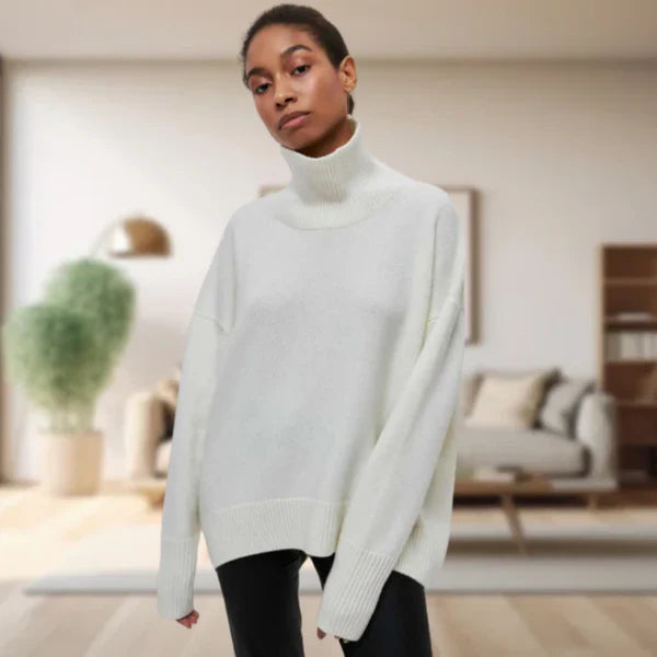 Classic turtleneck sweater for women - anne