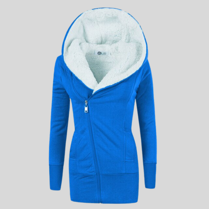 Saskia - women's winter jacket with a hood