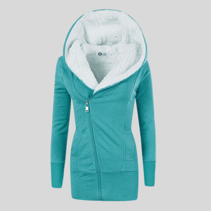 Saskia - women's winter jacket with a hood