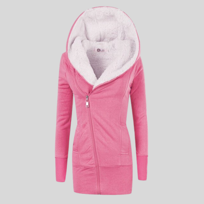 Saskia - women's winter jacket with a hood