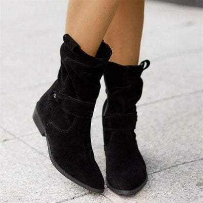 Sheyro - casual low heel boots