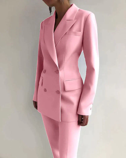 JUNA - stylish set consisting of an elegant blazer and elegant trousers