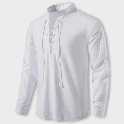 Dani - elegant shirt with a v-neck