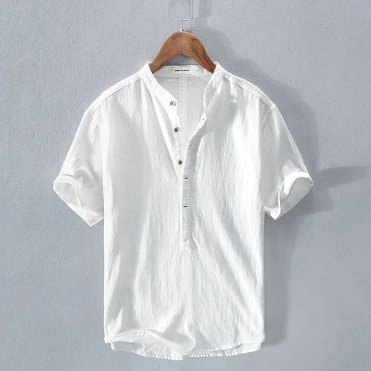 Morgan – new short-sleeved linen shirt for men