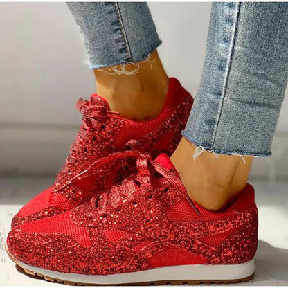 Kiari – sports shoes with sequins for women