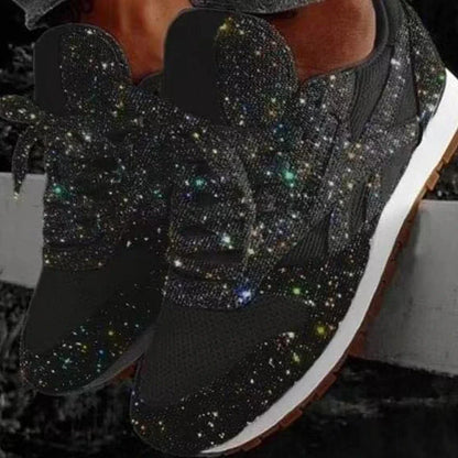 Kiari – sports shoes with sequins for women