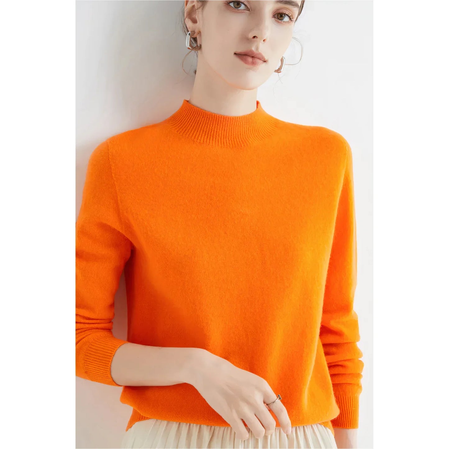 Cashmere knit sweater - yelena