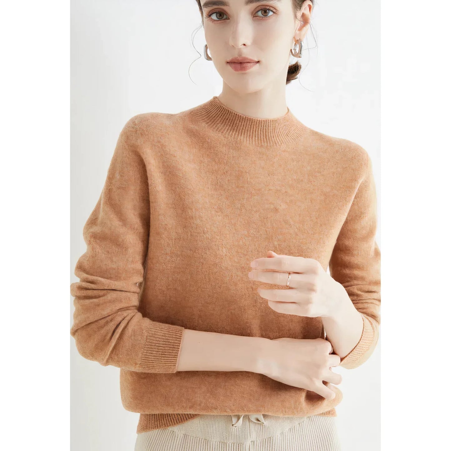 Cashmere knit sweater - yelena