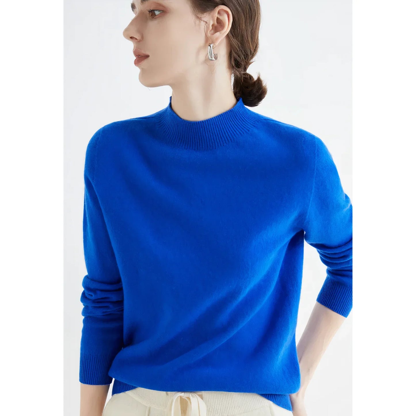 Cashmere knit sweater - yelena