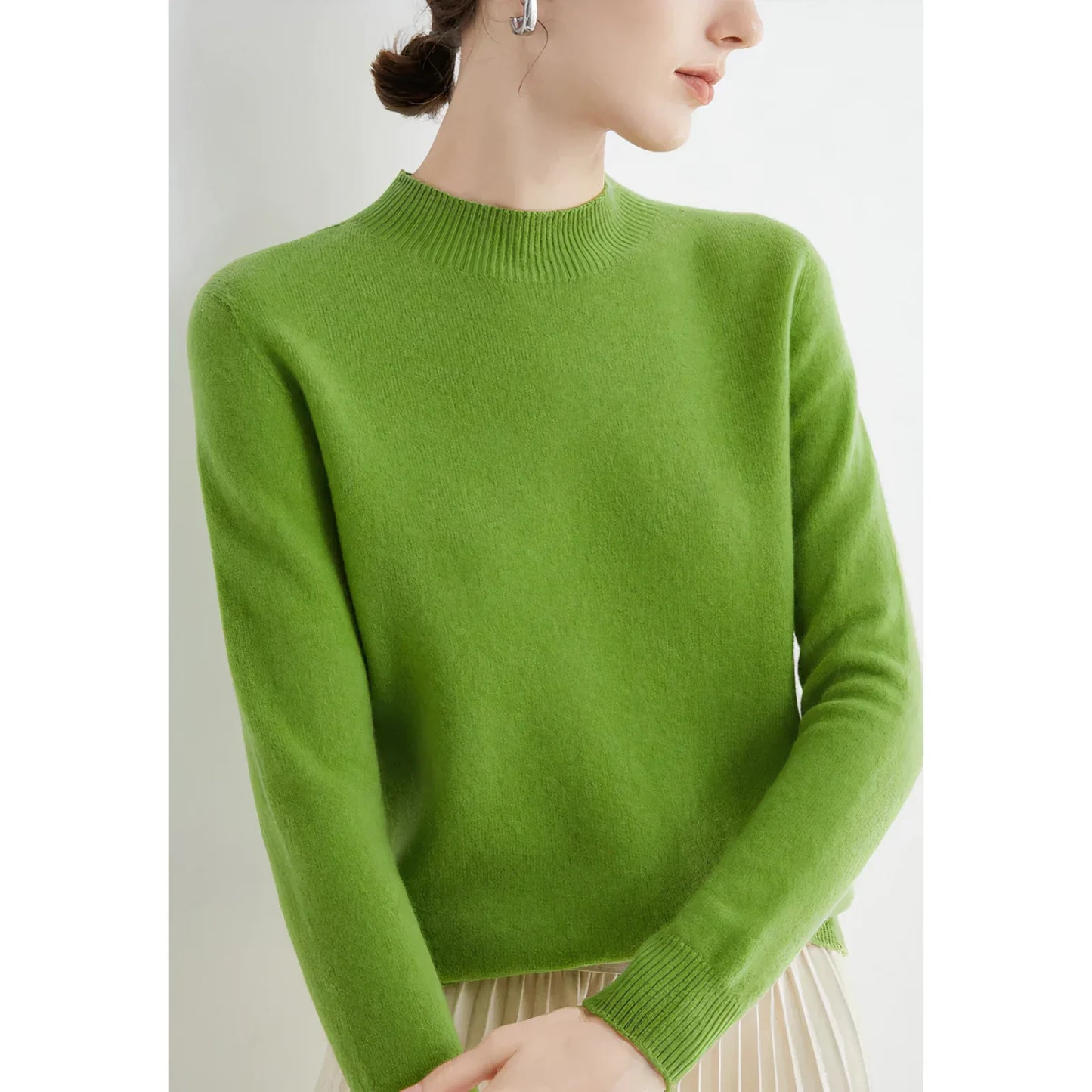 Cashmere knit sweater - yelena