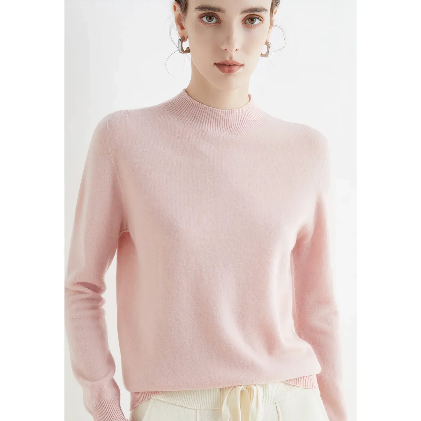 Cashmere knit sweater - yelena