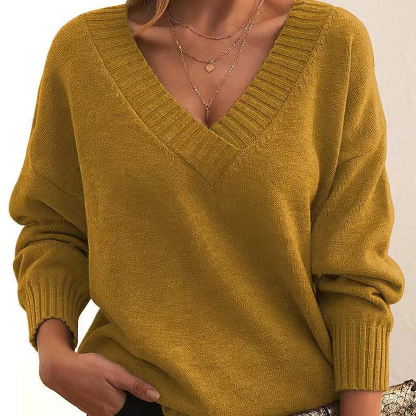 Jocelyn relaxed V-neck sweater