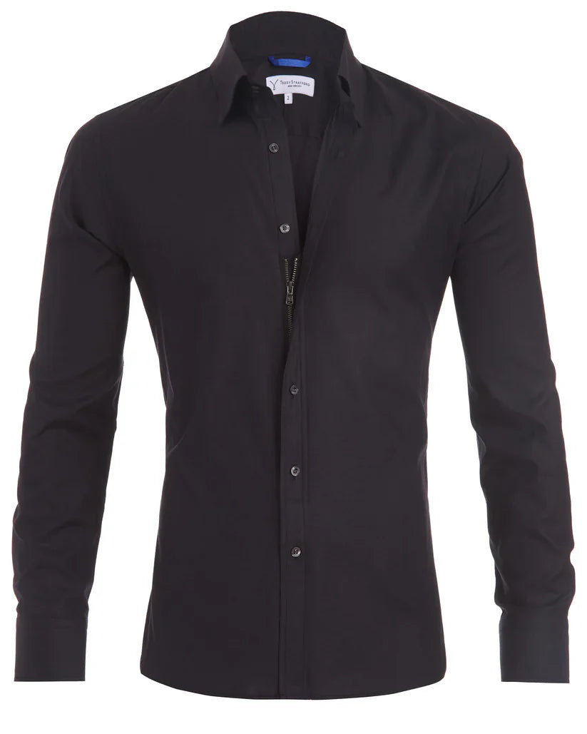 Men's shirt with zipper - tristan